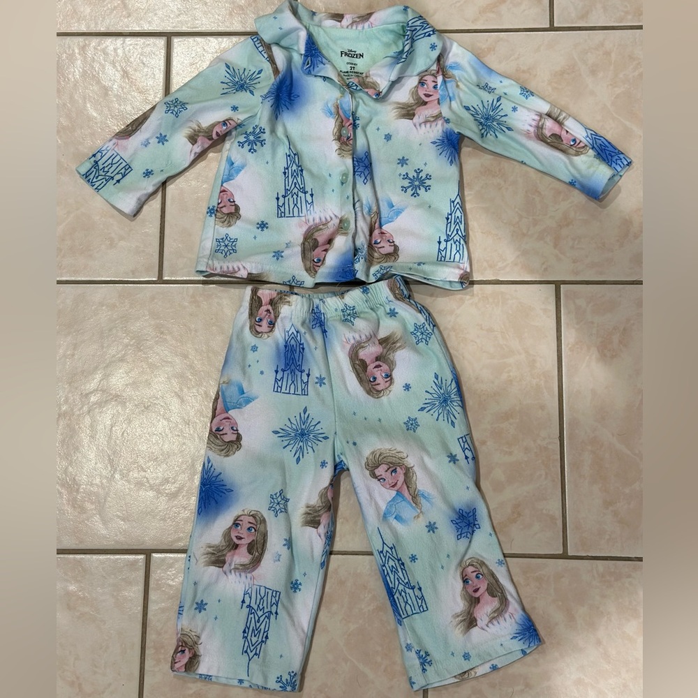 Frozen Elsa Toddler Pajama Set